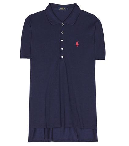 J Brand Cotton-blend Piqué Polo Shirt
