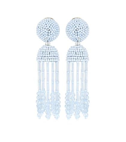 Max Mara Tassel Clip-on Earrings