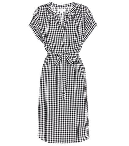 Velvet Shelly Gingham Dress