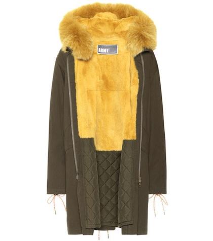 Yves Salomon - Army Fur-lined Cotton Parka