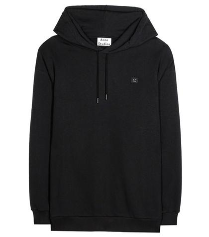 Acne Studios Yala Face Cotton Hoodie