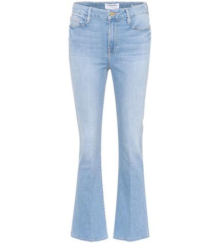Acne Studios Le Crop Mini Boot Jeans