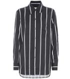 Tory Burch Bradner Striped Twill Shirt