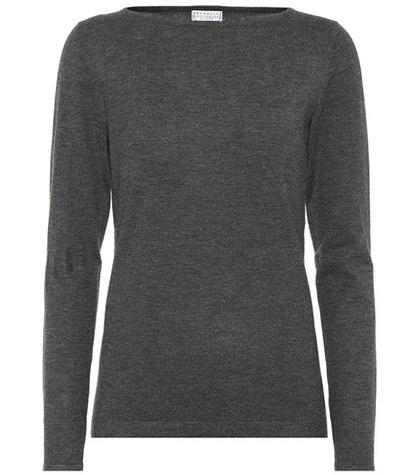 Brunello Cucinelli Cashmere-blend Sweater