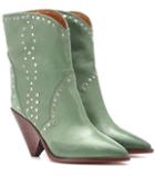 Vetements Exclusive To Mytheresa.com – Lamsen Leather Ankle Boots
