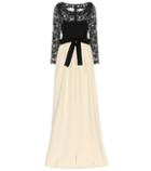 Gucci Lace And Jersey Gown