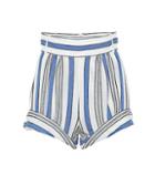 Philosophy Di Lorenzo Serafini Striped Cotton-blend Shorts