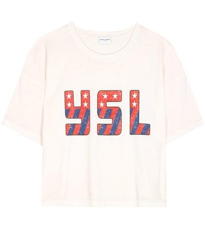 Frame Printed Cotton T-shirt