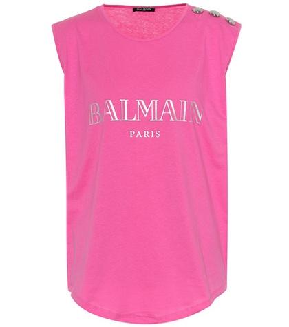 Alexandre Vauthier Printed Cotton Top