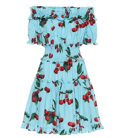 Dolce & Gabbana Exclusive To Mytheresa – Cherry Printed Cotton Dress