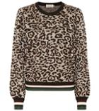 Saint Laurent Leopard-print Sweatshirt