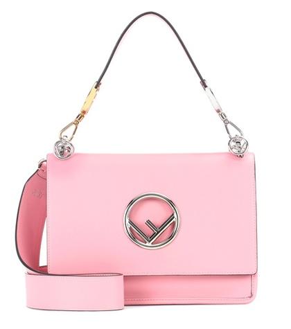Fendi Exclusive To Mytheresa.com – Kan I F Leather Shoulder Bag