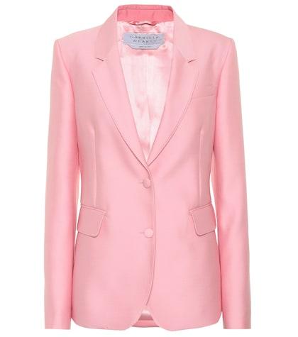 Gabriela Hearst Sophie Wool And Silk Blazer