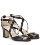 Jimmy Choo Carrie 65 Leather Sandals