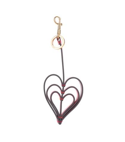 Isabel Marant Tassel Heart Leather Bag Charm