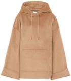 Gucci Luz Oversized Wool And Silk Hoodie