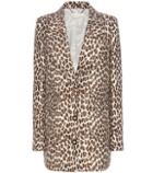 Stella Mccartney Wool-blend Jacquard Coat