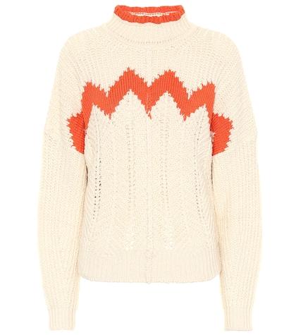 Isabel Marant Bell Cotton And Linen-blend Sweater