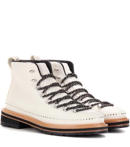 Rag & Bone Compass Leather Ankle Boots
