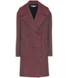 Stella Mccartney Houndstooth Check Wool Coat
