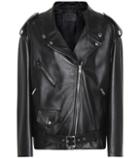 Alexander Mcqueen Fly Leather Moto Jacket