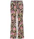 Altuzarra Printed Silk Trousers