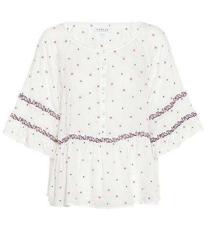 Velvet Linnea Bell-sleeve Top