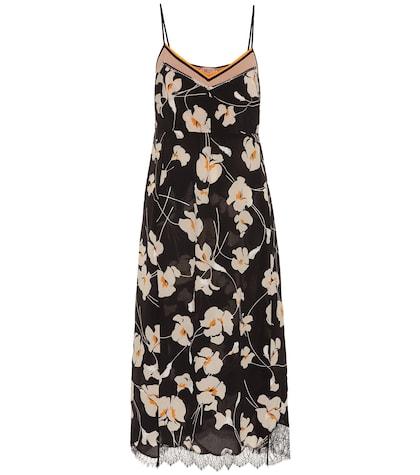 N21 Floral Silk Slip Dress