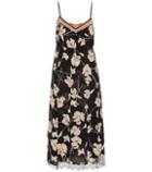 N21 Floral Silk Slip Dress