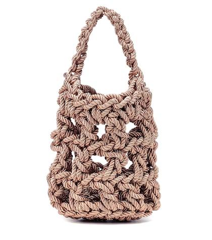 Rejina Pyo Sylvia Woven Satin Tote