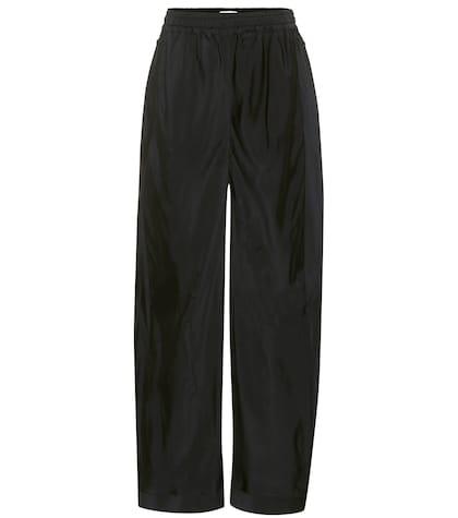 Chlo Silk-blend Wide-leg Pants