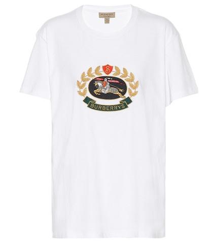 Jonathan Simkhai Embroidered Cotton T-shirt