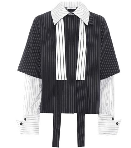 Jw Anderson Striped Cotton Shirt