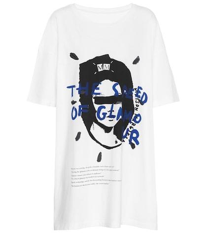 Maison Margiela Oversized Printed Cotton T-shirt
