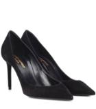 Alexander Mcqueen Zoe 85 Suede Pumps