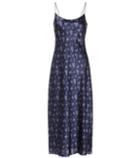 Vince Printed Silk-satin Slip Dress
