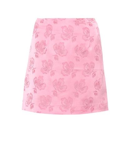 Alexachung Jacquard Satin Skirt