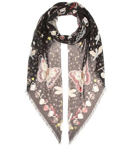 Givenchy Printed Silk Scarf