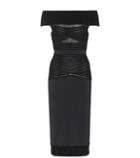 Roland Mouret Hanbury Off-the-shoulder Knit Dress