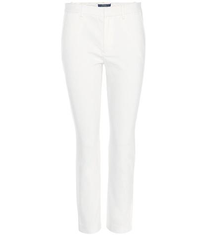 Polo Ralph Lauren Cropped Cotton-blend Trousers