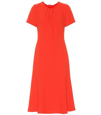 Diane Von Furstenberg Rose Crêpe Dress