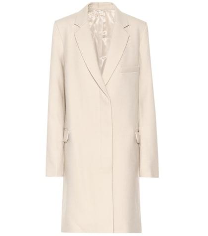 Helmut Lang Essential Crombie Wool Coat
