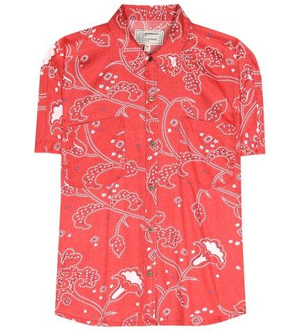 Vanessa Bruno Ath The Western Days Printed Shirt