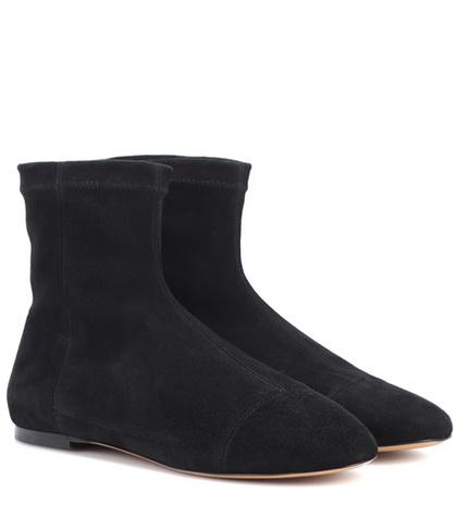 Isabel Marant Detchel Suede Ankle Boots