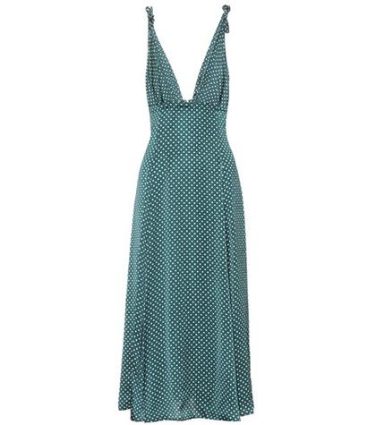 Alexachung Polka-dotted Satin Dress