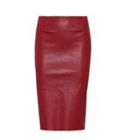 Valentino Gilda Leather Skirt