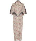 Y/project Floral Cotton Shirt Dress