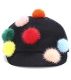 Acne Studios Fur-trimmed Wool Cap