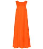 Jil Sander Linen-blend Maxi Dress