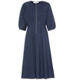 Diane Von Furstenberg Thea Stretch Cotton Dress
